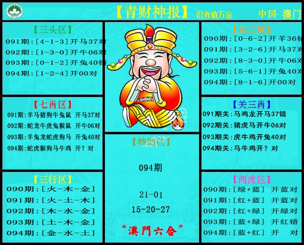 094期青财神[图]